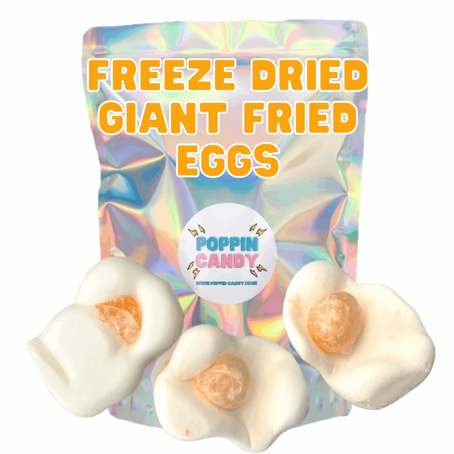 Freeze Dried Giant Fried Eggs 3 Freeze Dried Giant Fried Eggs