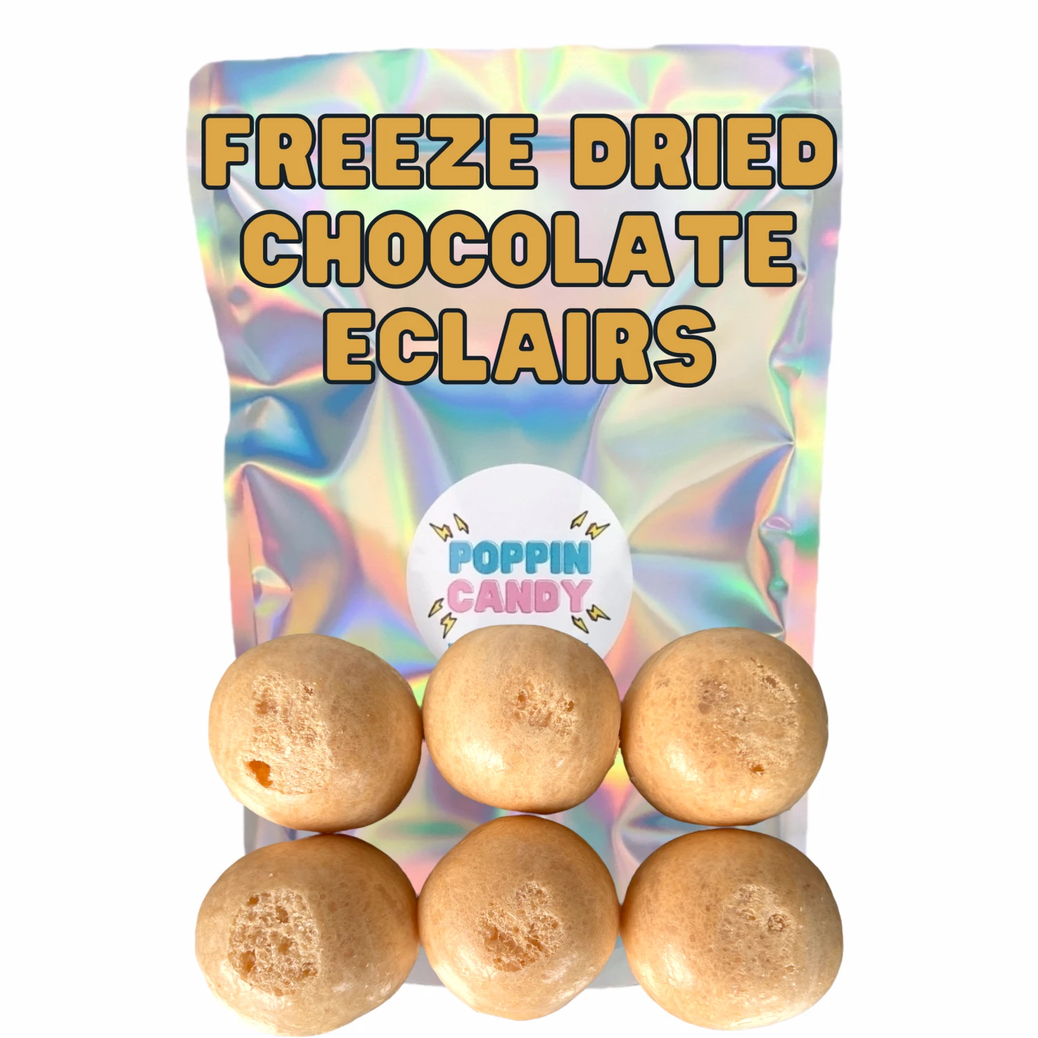 Freeze Dried Chocolate Eclairs 3 Freeze Dried Chocolate Eclairs