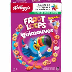 Kellogg's Froot Loops Cereal With Marshmallows (Canada) - 11.1oz (315g)