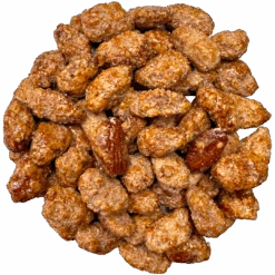 Orange Ginger Flavoured Premium Handmade Caramelised Roasted Almonds - 2.82oz (80g)