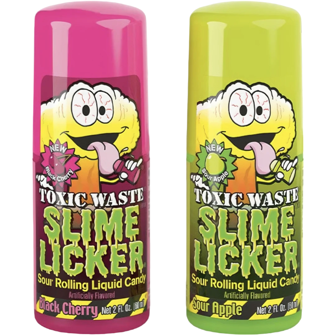 Toxic Waste Slime Licker Black Cherry/Sour Apple - 2fl.oz (60ml) 3 Toxic Waste Slime Licker Black Cherry/Sour Apple - 2fl.oz (60ml)