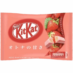 Japanese Kit Kat Strawberry Flavour Mini Kit Kats (Japan) - 10 Pack