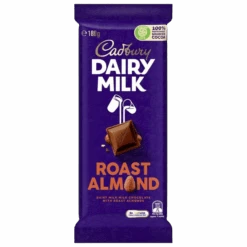 Cadbury Dairy Milk Roast Almond Chocolate Block (Australia) - 6.34oz (180g)