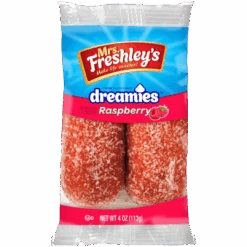 Mrs Freshley's Raspberry Dreamies Twin Pack - 4oz (113g)