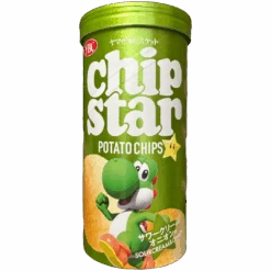 Chip Star Yoshi (Super Mario) Sour Cream & Onion Flavour Potato Chips (Japan) - 1.58oz (45g)