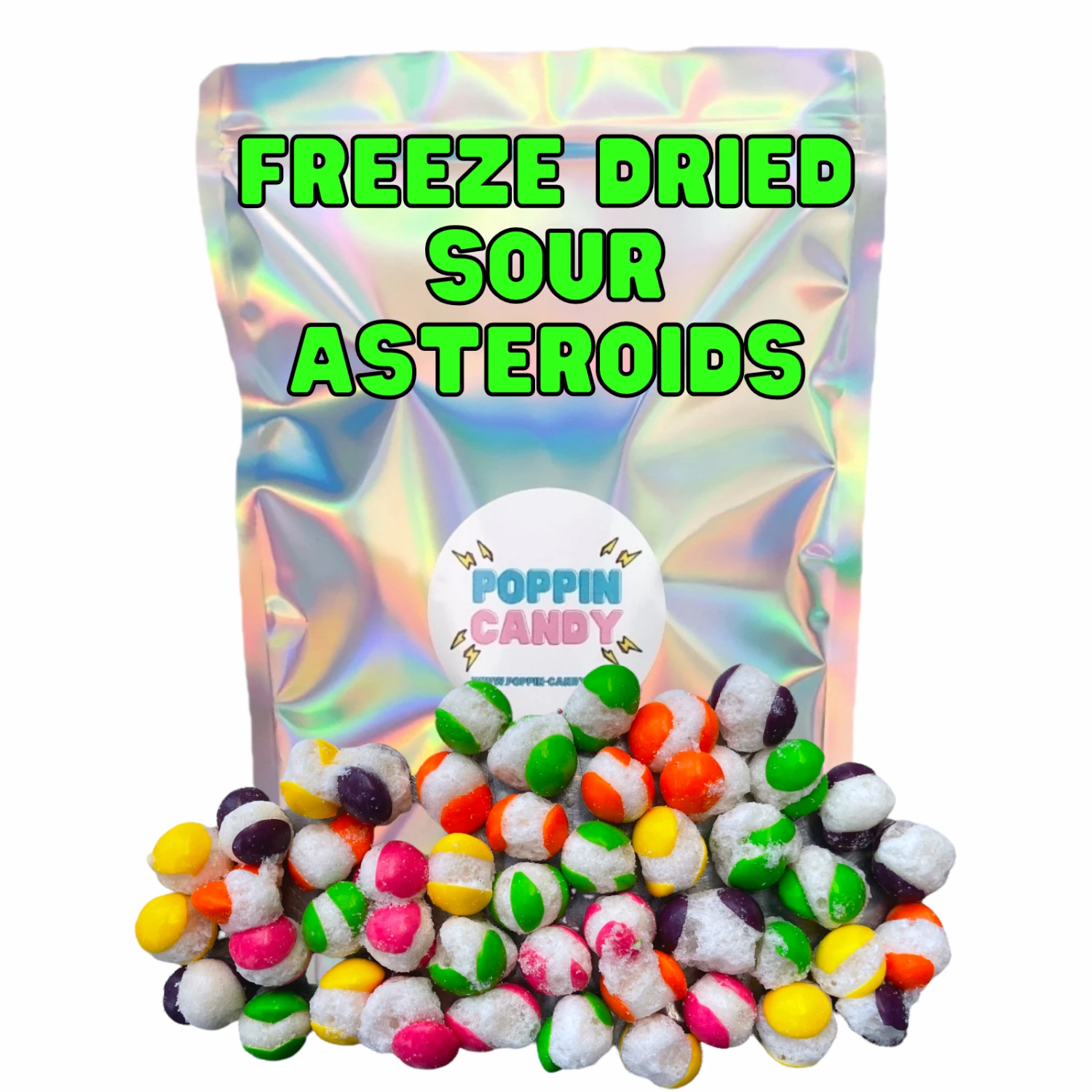 Freeze Dried Sour Asteroids 3 Freeze Dried Sour Asteroids