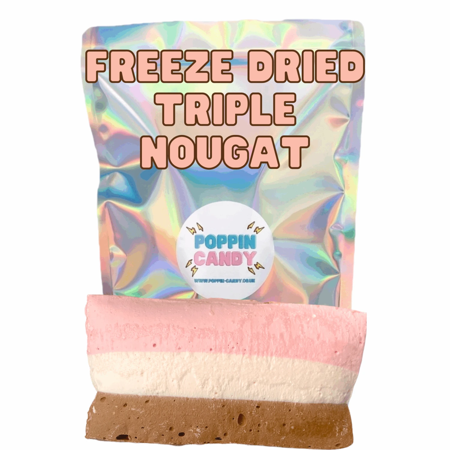Freeze Dried Triple Nougat 3 Freeze Dried Triple Nougat