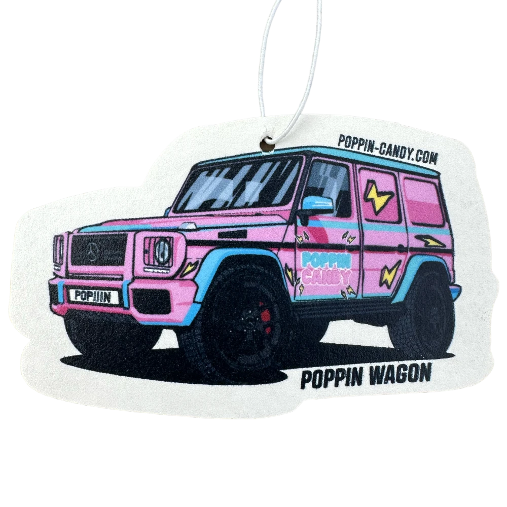 Poppin Candy 'Poppin Wagon' Car Air Freshener ('New Car' Scent) 3 Poppin Candy 'Poppin Wagon' Car Air Freshener ('New Car' Scent)