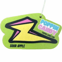 Poppin Candy Sour Apple Scented Car Air Freshener