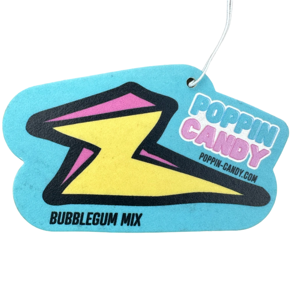 Poppin Candy Bubblegum Mix Scented Car Air Freshener 3 Poppin Candy Bubblegum Mix Scented Car Air Freshener