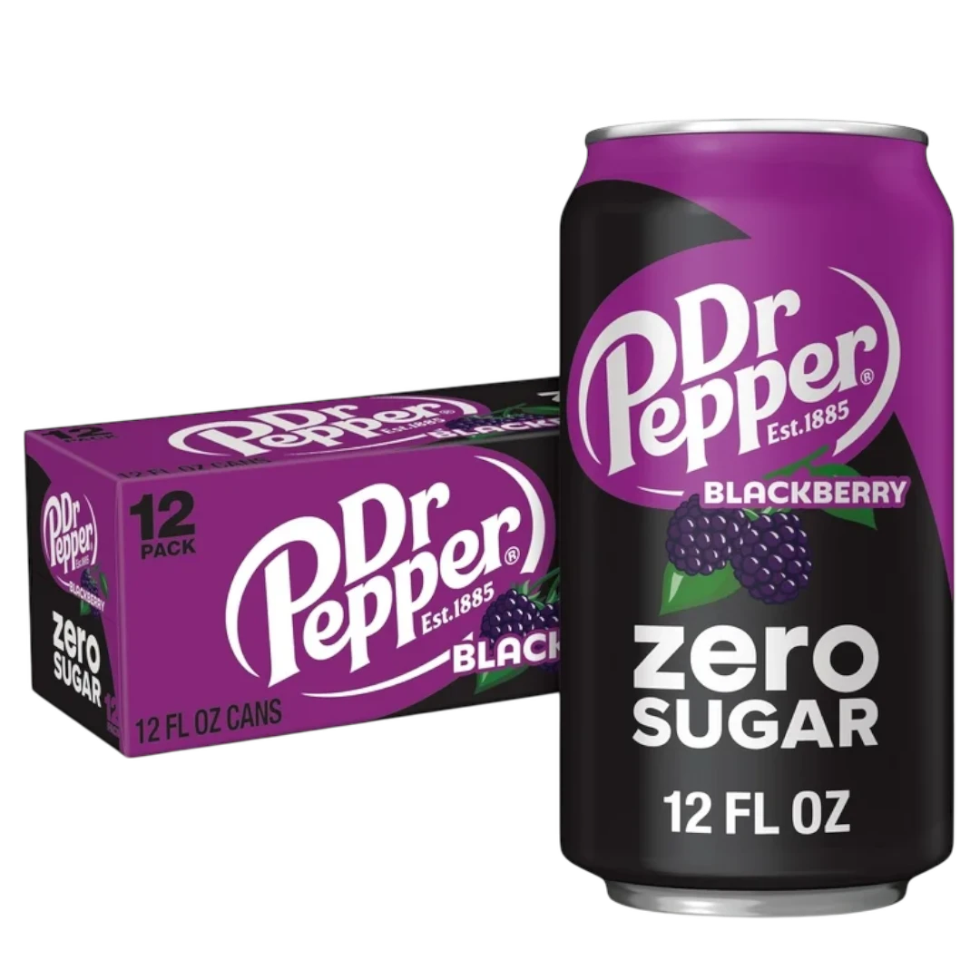 Dr Pepper Blackberry Zero Sugar - 12fl.oz (355ml) 4 Dr Pepper Blackberry Zero Sugar - 12fl.oz (355ml) - Image 2