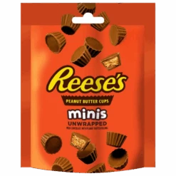 Reese's Peanut Butter Cup Minis Unwrapped - 2.4oz (68g)