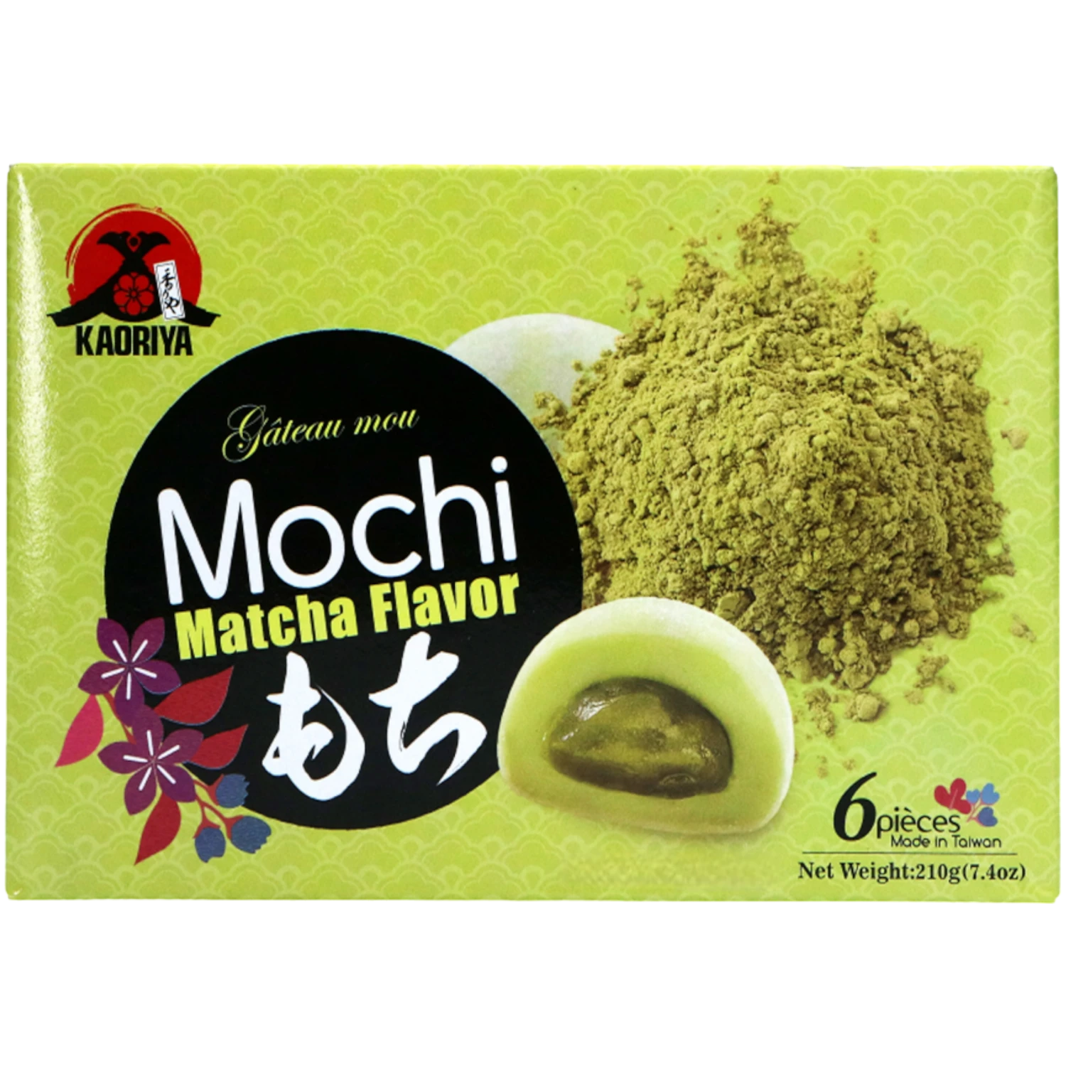 Kaoriya Mochi Matcha Flavour (Taiwan) - 7.4oz (210g) 3 Kaoriya Mochi Matcha Flavour (Taiwan) - 7.4oz (210g)
