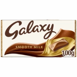 Galaxy Smooth Milk Chocolate Sharing Block - 3.52oz (100g)