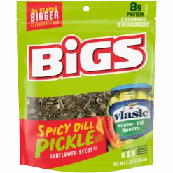 BIGS Sunflower Seeds Vlasic Spicy Dill Pickle Flavour - 5.35oz (152g)