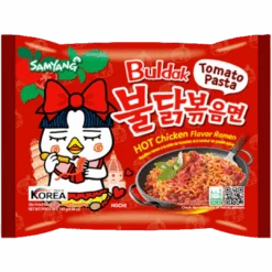 Samyang Buldak Tomato Pasta Flavour Spicy Ramen - 4.93oz (140g)