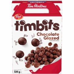 Post Tim Hortons Timbits Chocolate Glazed Cereal (Canada) - 11.5oz (326g)