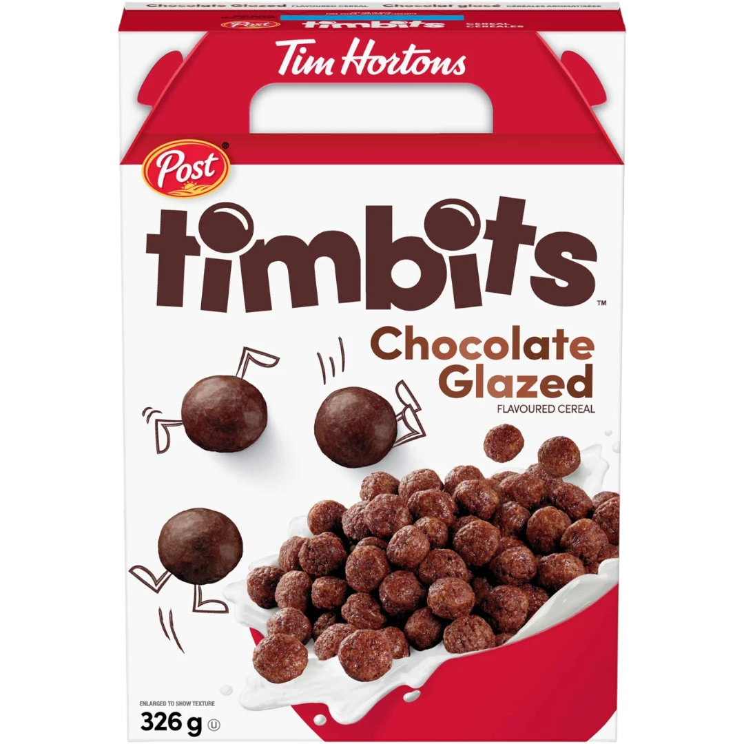 Post Tim Hortons Timbits Chocolate Glazed Cereal (Canada) - 11.5oz (326g) 3 Post Tim Hortons Timbits Chocolate Glazed Cereal (Canada) - 11.5oz (326g)