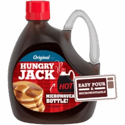 Hungry Jack Original Pancake Syrup Huge Microwaveable Bottle - 27.6fl.oz (816ml)