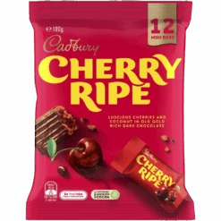 Cadbury Cherry Ripe Share Bag (Australia) - 6.3oz (180g)