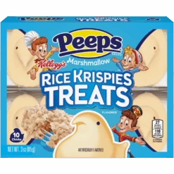 Peeps Rice Krispies Treats Chicks 10 Pack (Easter Limited Edition) - 3oz (85g)