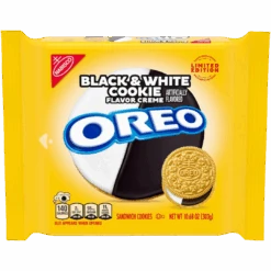 Oreo Black & White Cookie Creme Family Size (Limited Edition) - 10.68oz (303g)