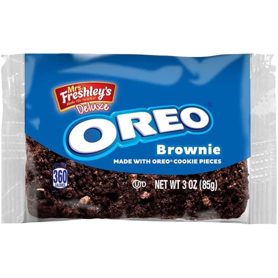 Mrs Freshley's Deluxe Oreo Brownie - 3oz (85g) 3 Mrs Freshley's Deluxe Oreo Brownie - 3oz (85g)
