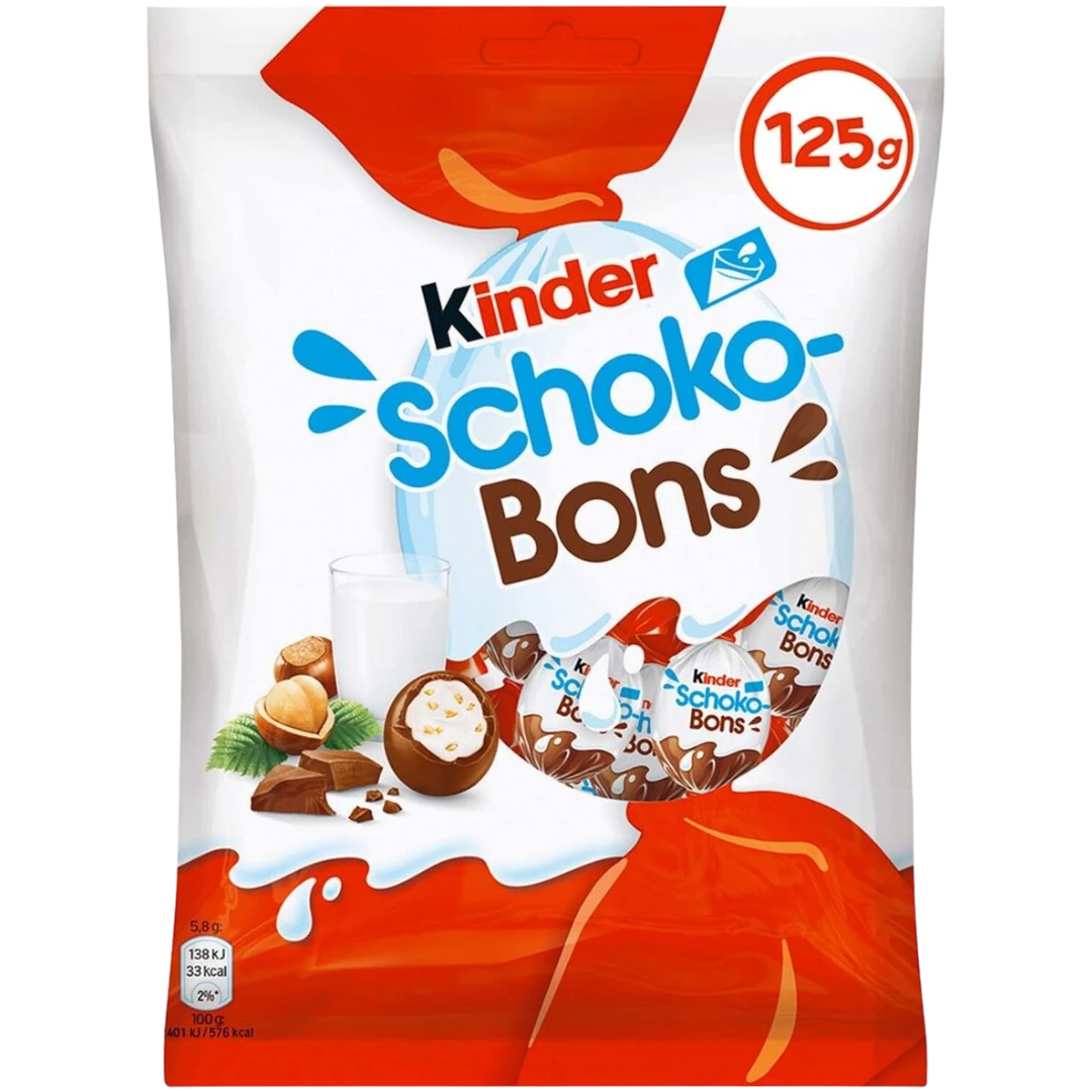 Kinder Schoko Bons (Dubai) - 4.4oz (125g) 3 Kinder Schoko Bons (Dubai) - 4.4oz (125g)
