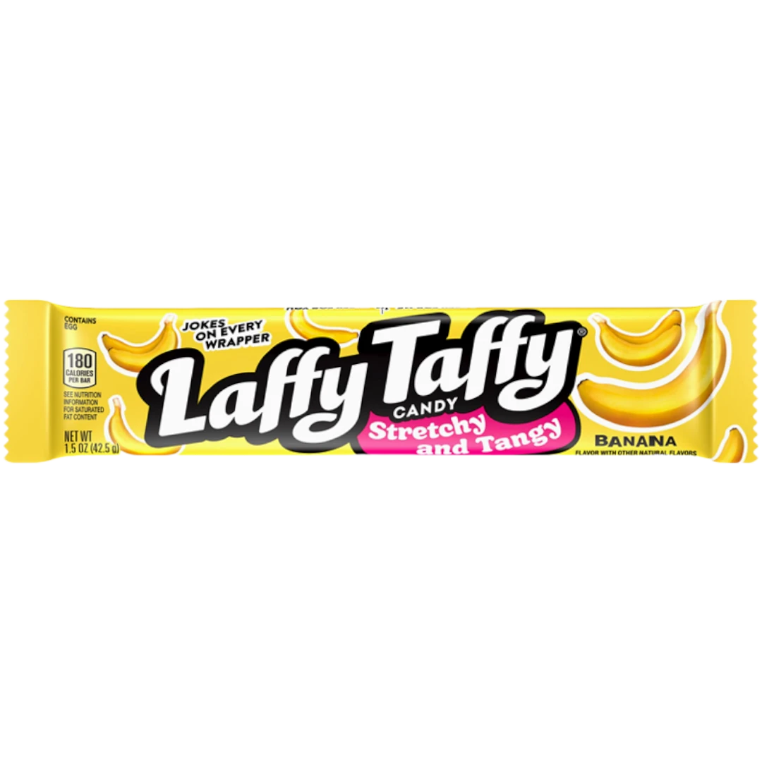 Laffy Taffy Stretchy & Tangy Banana Big Bar - 1.5oz (42.5g) 3 Laffy Taffy Stretchy & Tangy Banana Big Bar - 1.5oz (42.5g)