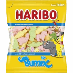 Haribo Bumix (Safari Animals) Share Bag (European) - 6.2oz (175g)