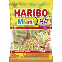 Haribo Miami Fizz Peg Bag (European) - 2.8oz (80g)