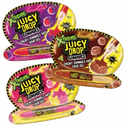 Xtreme Juicy Drop Gummies & Sour Gel Pen - 2.3oz (67g)