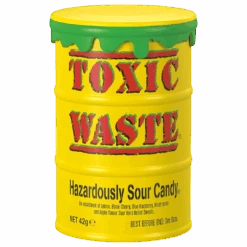 Toxic Waste Yellow Drum Extreme Sour Candy - 1.5oz (42g)