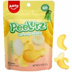 Amos Peelerz Banana Share Bag - 6oz (170g)