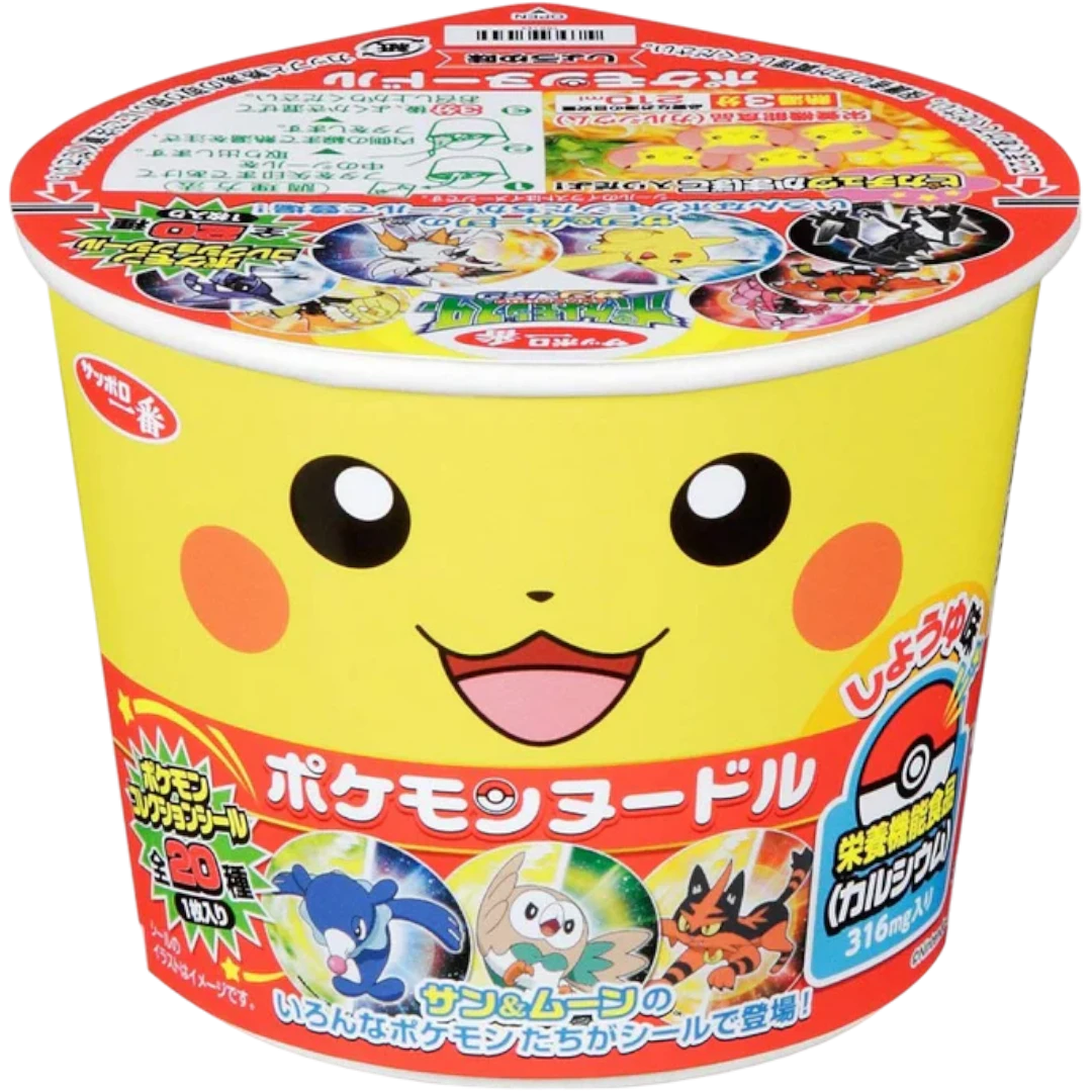Pokemon Shoyu Soy Sauce Flavour Ramen Noodles Bowl - 1.31oz (37g) 3 Pokemon Shoyu Soy Sauce Flavour Ramen Noodles Bowl - 1.31oz (37g)