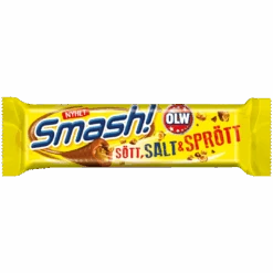 OLW Smash Chokladkaka Bar (Chocolate Covered Bugles Bar) (Sweden) - 1.2oz (34g)
