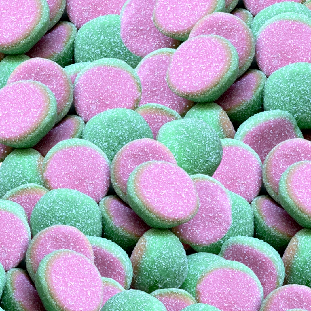 Jelly Filled Sour Watermelon Bombs (Swedish) 3 Jelly Filled Sour Watermelon Bombs (Swedish)