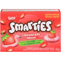 Nestlé® Smarties Strawberry (Limited Edition) (Canada) - 1.59oz (45g)