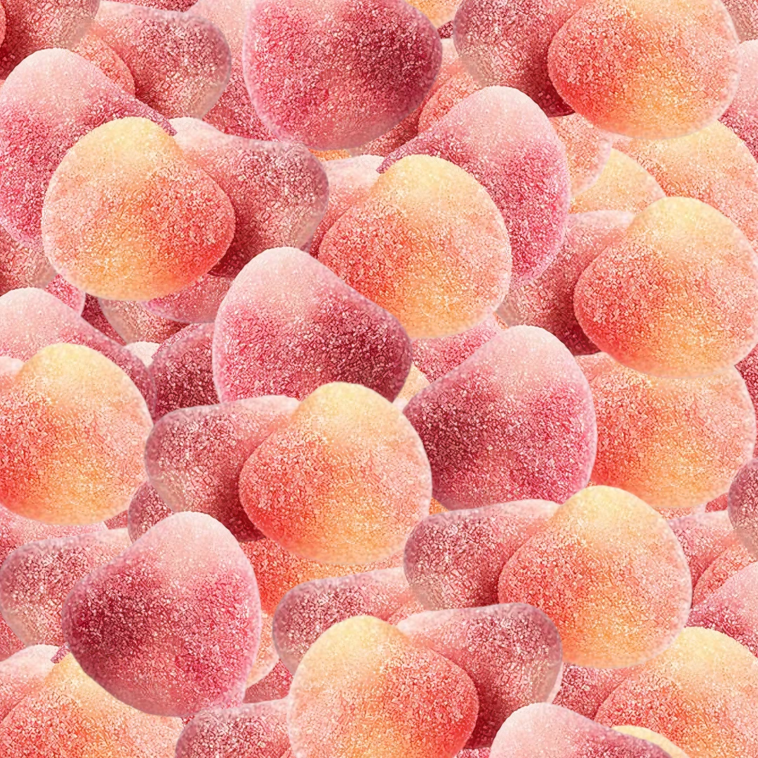 Haribo Peaches Melba (Peach, Raspberry & Vanilla Ice Cream) (Swedish) 3 Haribo Peaches Melba (Peach, Raspberry & Vanilla Ice Cream) (Swedish)