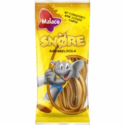 Malaco Snören Karamel (Caramel Laces) (Swedish) - 3.3oz (94g)