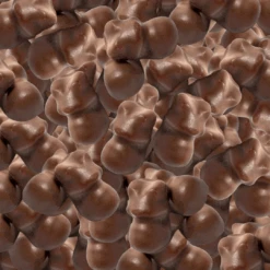 Choklad Minigrisar Hallon (Chocolate-Coated Raspberry Jelly Pigs) (Swedish)