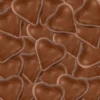 Chokladhjärtan (Chocolate-Coated Foam Hearts) (Swedish)