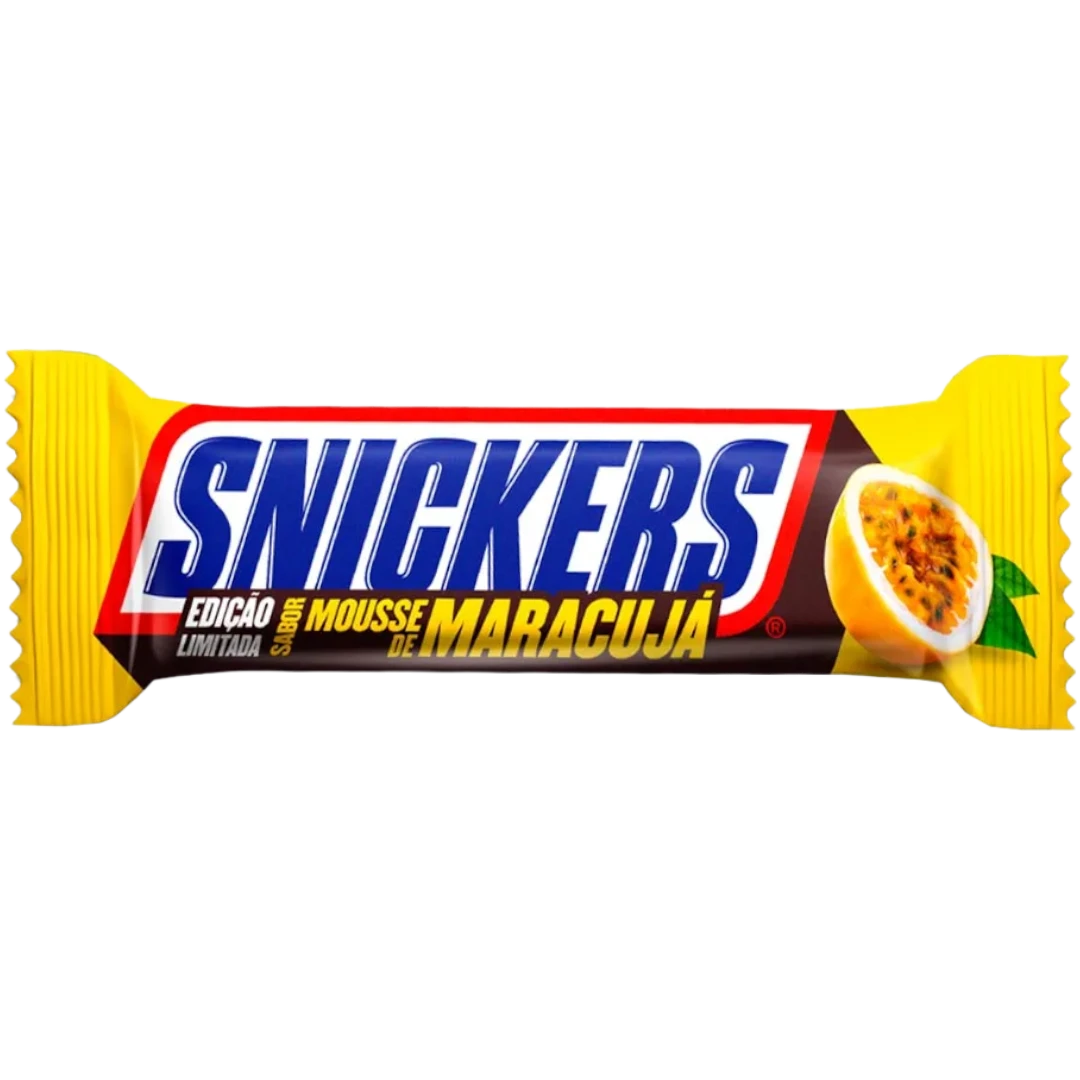 Snickers Passionfruit Mousse Limited Edition (Brazil) - 1.48oz (42g) 3 Snickers Passionfruit Mousse Limited Edition (Brazil) - 1.48oz (42g)