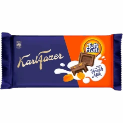Karl Fazer Tutti Frutti Milk Chocolate Block (Finland) - 5.1oz (145g)