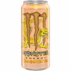 Monster Dragon Ice Tea Peach (Brazil) - 16fl.oz (473ml)
