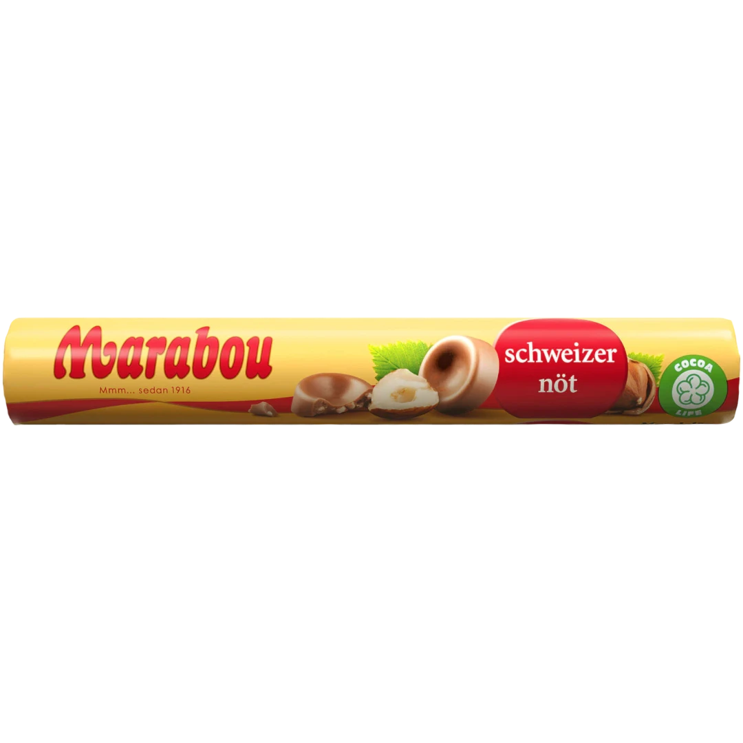 Marabou Schweizernotrulle (Hazelnut Milk Choc Roll) (Sweden) - 2.36oz (67g) 3 Marabou Schweizernotrulle (Hazelnut Milk Choc Roll) (Sweden) - 2.36oz (67g)