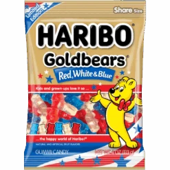 Haribo Goldbears Red, White & Blue (Limited Edition) - 4oz (113g)