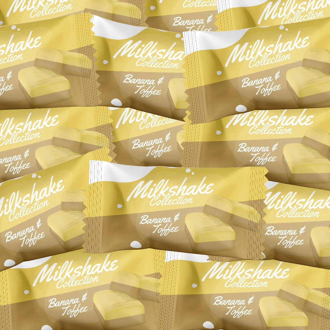 Banana & Toffee Milkshake Bites (Swedish) 3 Banana & Toffee Milkshake Bites (Swedish)