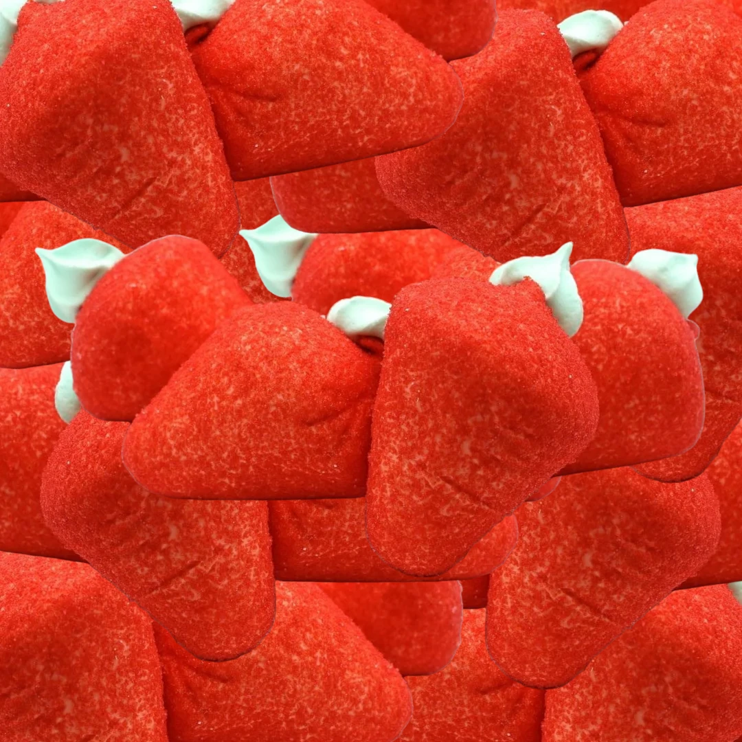 Mega Strawberry Mallows (Italian) 3 Mega Strawberry Mallows (Italian)