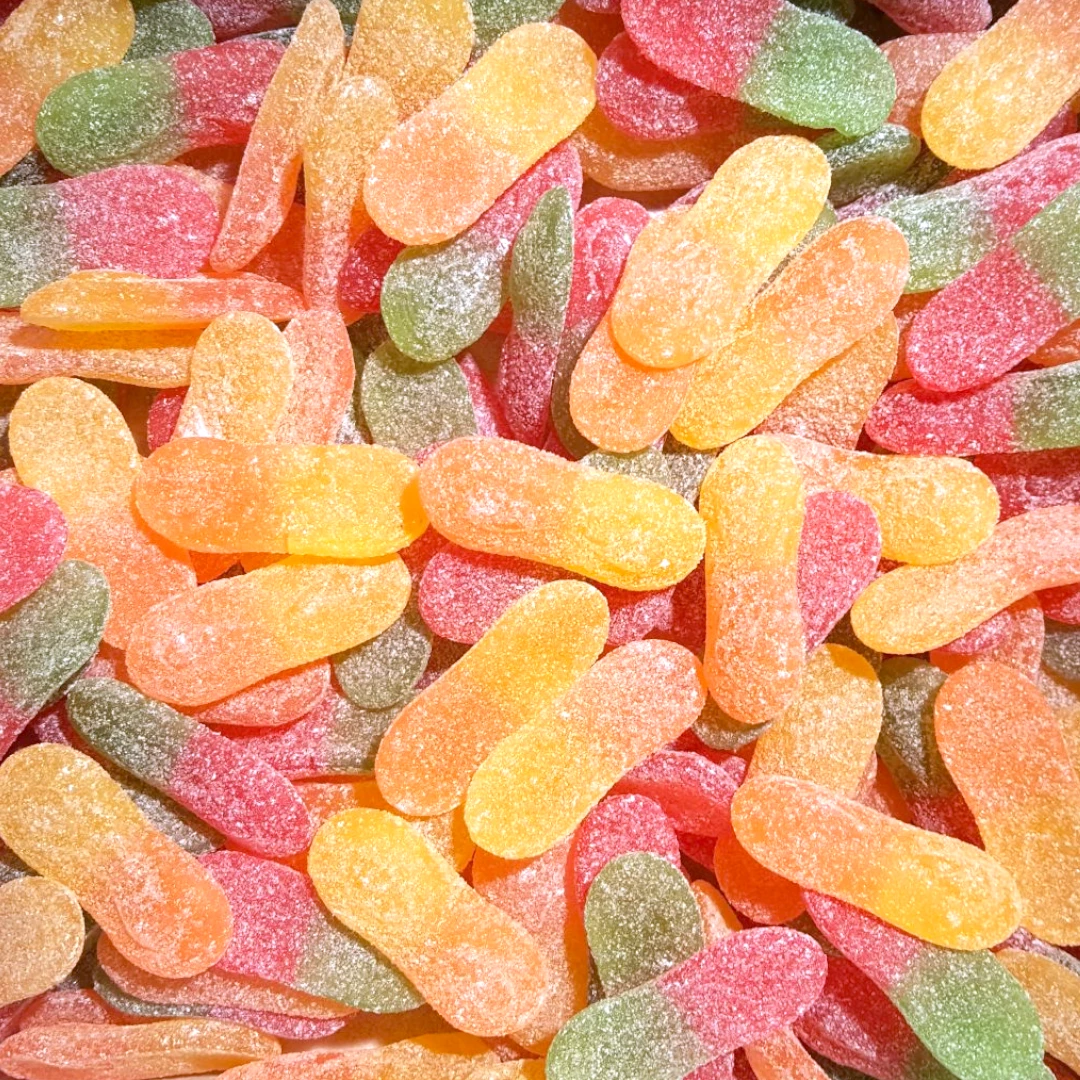 Syrliga Tungor (Banana-Peach & Grapefruit-Raspberry Sour Tongues) (Finnish) 3 Syrliga Tungor (Banana-Peach & Grapefruit-Raspberry Sour Tongues) (Finnish)